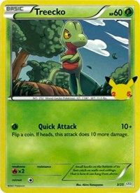 Treecko - 3/25 (003/025) [McDonald's 25th Anniversary Promos]