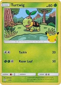 Turtwig - 4/25 (004/025) [McDonald's 25th Anniversary Promos]
