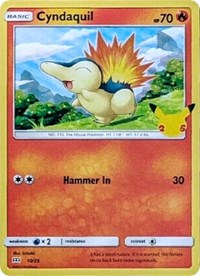 Cyndaquil - 10/25 (010/025) [McDonald's 25th Anniversary Promos]