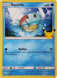 Squirtle - 17/25 (017/025) [McDonald's 25th Anniversary Promos]
