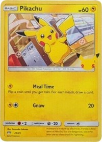 Pikachu - 25/25 (025/025) [McDonald's 25th Anniversary Promos]