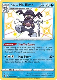 Galarian Mr. Rime (SV021/SV122) [Shining Fates: Shiny Vault]