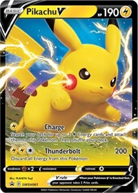 Pikachu V - SWSH061 (SWSH061) [SWSH: Sword & Shield Promo Cards]