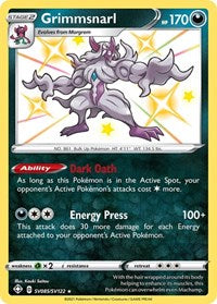Grimmsnarl (SV085/SV122) [Shining Fates: Shiny Vault]