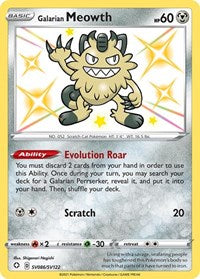 Galarian Meowth (SV086/SV122) [Shining Fates: Shiny Vault]