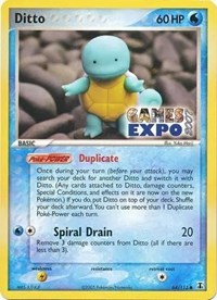Ditto (Squirtle) - 64/113 (Games Expo 2007) (064/113) [Miscellaneous Cards & Products]