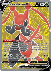 Kricketune V (Full Art) (142/163) [SWSH05: Battle Styles]