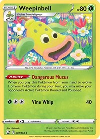 Weepinbell (002/163) [SWSH05: Battle Styles]