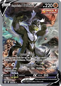 Single Strike Urshifu V (Alternate Full Art) (151/163) [SWSH05: Battle Styles]