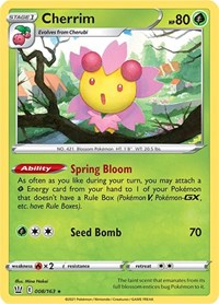 Cherrim (008/163) [SWSH05: Battle Styles]