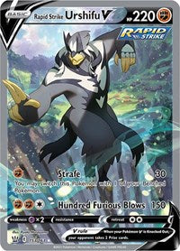 Rapid Strike Urshifu V (Alternate Full Art) (153/163) [SWSH05: Battle Styles]