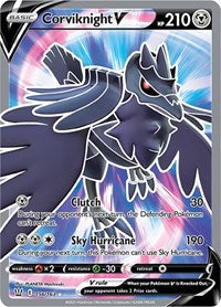 Corviknight V (Full Art) (156/163) [SWSH05: Battle Styles]