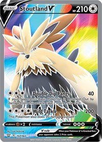 Stoutland V (Full Art) (157/163) [SWSH05: Battle Styles]
