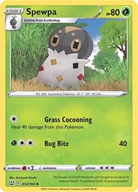 Spewpa (012/163) [SWSH05: Battle Styles]