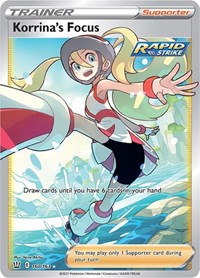 Korrina's Focus (Full Art) (160/163) [SWSH05: Battle Styles]