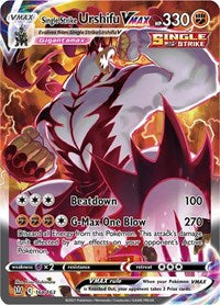 Single Strike Urshifu VMAX (Alternate Art Secret) (168/163) [SWSH05: Battle Styles]