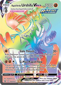 Rapid Strike Urshifu VMAX (Secret) (169/163) [SWSH05: Battle Styles]