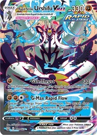 Rapid Strike Urshifu VMAX (Alternate Art Secret) (170/163) [SWSH05: Battle Styles]