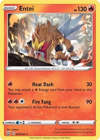 Entei (020/163) [SWSH05: Battle Styles]