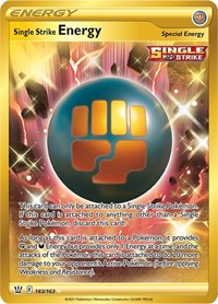 Single Strike Energy (Secret) (183/163) [SWSH05: Battle Styles]
