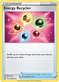 Energy Recycler (124/163) [SWSH05: Battle Styles]