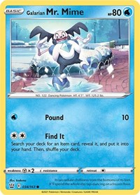Galarian Mr. Mime (034/163) [SWSH05: Battle Styles]