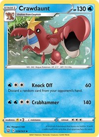 Crawdaunt (039/163) [SWSH05: Battle Styles]