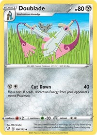 Doublade (106/163) [SWSH05: Battle Styles]