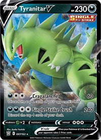 Tyranitar V (097/163) [SWSH05: Battle Styles]