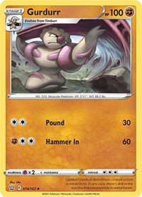 Gurdurr (074/163) [SWSH05: Battle Styles]