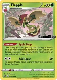 Flapple - 022/192 (Gamestop Exclusive) (022/192) [Miscellaneous Cards & Products]