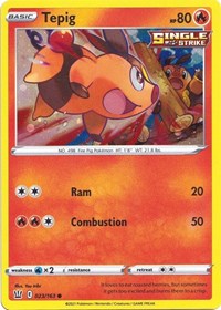 Tepig - 023/163 (Cosmos Holo) (023/163) [Miscellaneous Cards & Products]