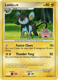 Luxio - 52/130 (State Championships) [Staff] (052/130) [League & Championship Cards]