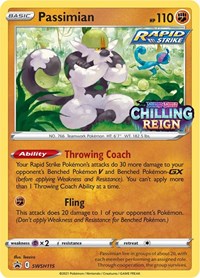 Passimian - SWSH115 (Prerelease) (SWSH115) [SWSH: Sword & Shield Promo Cards]