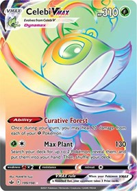 Celebi VMAX (Secret) (199/198) [SWSH06: Chilling Reign]