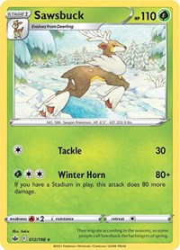 Sawsbuck (012/198) [SWSH06: Chilling Reign]