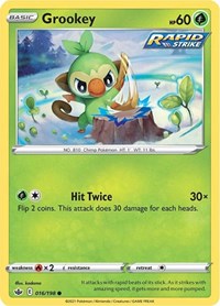 Grookey [SWSH06: Chilling Reign]