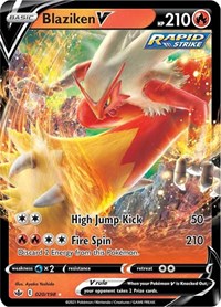 Blaziken V (020/198) [SWSH06: Chilling Reign]