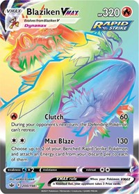 Blaziken VMAX (Secret) (200/198) [SWSH06: Chilling Reign]