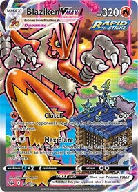 Blaziken VMAX (Alternate Art Secret) [SWSH06: Chilling Reign]