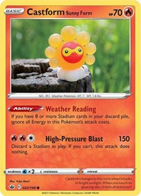 Castform Sunny Form [SWSH06: Chilling Reign]
