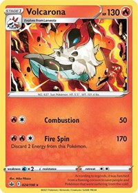 Volcarona (024/198) [SWSH06: Chilling Reign]