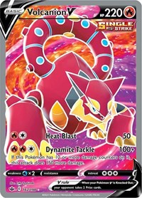 Volcanion V (Full Art) (162/198) [SWSH06: Chilling Reign]