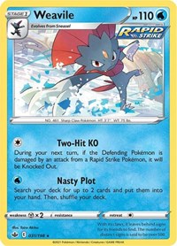 Weavile [SWSH06: Chilling Reign]