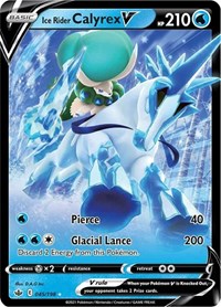 Ice Rider Calyrex V [SWSH06: Chilling Reign]