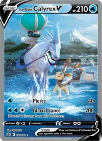 Ice Rider Calyrex V (Alternate Full Art) [SWSH06: Chilling Reign]