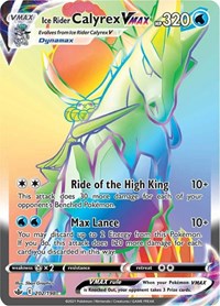 Ice Rider Calyrex VMAX (Secret) [SWSH06: Chilling Reign]