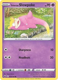 Galarian Slowpoke [SWSH06: Chilling Reign]
