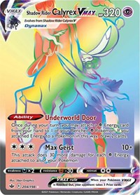 Shadow Rider Calyrex VMAX (Secret) [SWSH06: Chilling Reign]