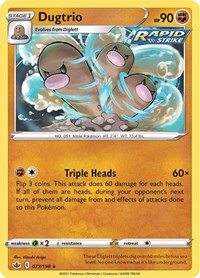 Dugtrio [SWSH06: Chilling Reign]